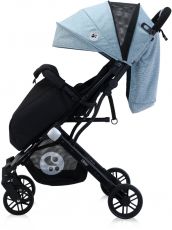 Дитяча коляска прогулянкова Lorelli FIORANO Black & Silver BLUE